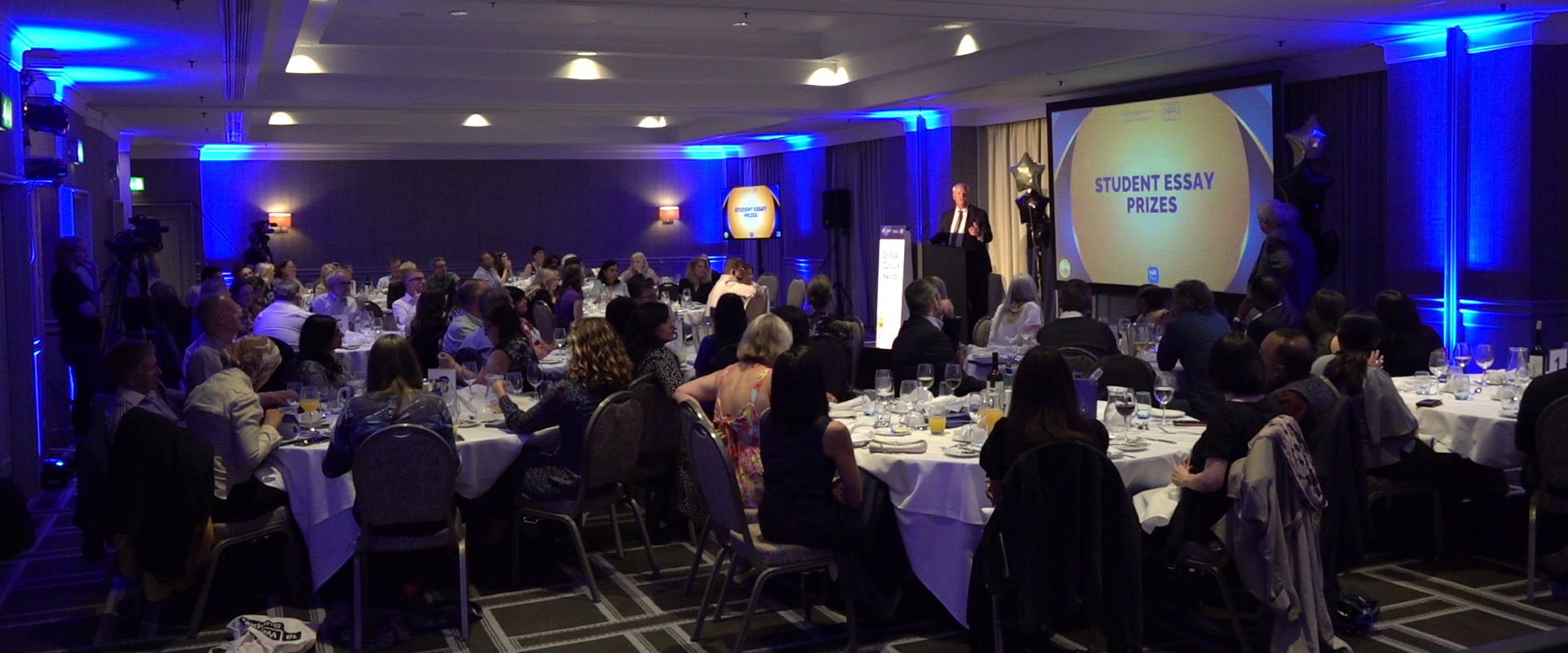 Live Event Production for Dr Falk / Guts UK Awards 2024: PA / Sound System Setup, Lectern & Microphone Hire, Full Video Production